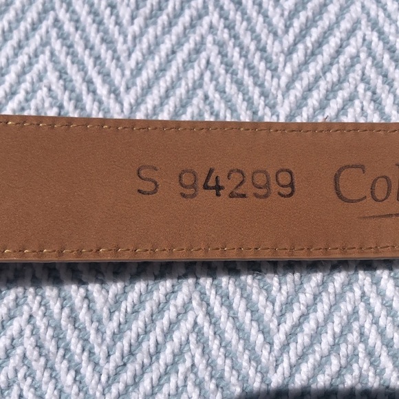 Coldwater Creek brown belt Small Goldtone hardware Used 34 1/2” Length - Picture 6 of 12